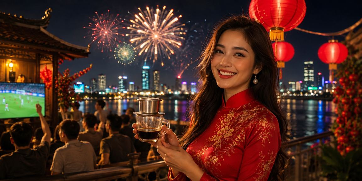 Hình ảnh cược casino Việt Nam sôi động với quầy trò chơi và bàn cược sáng đèn